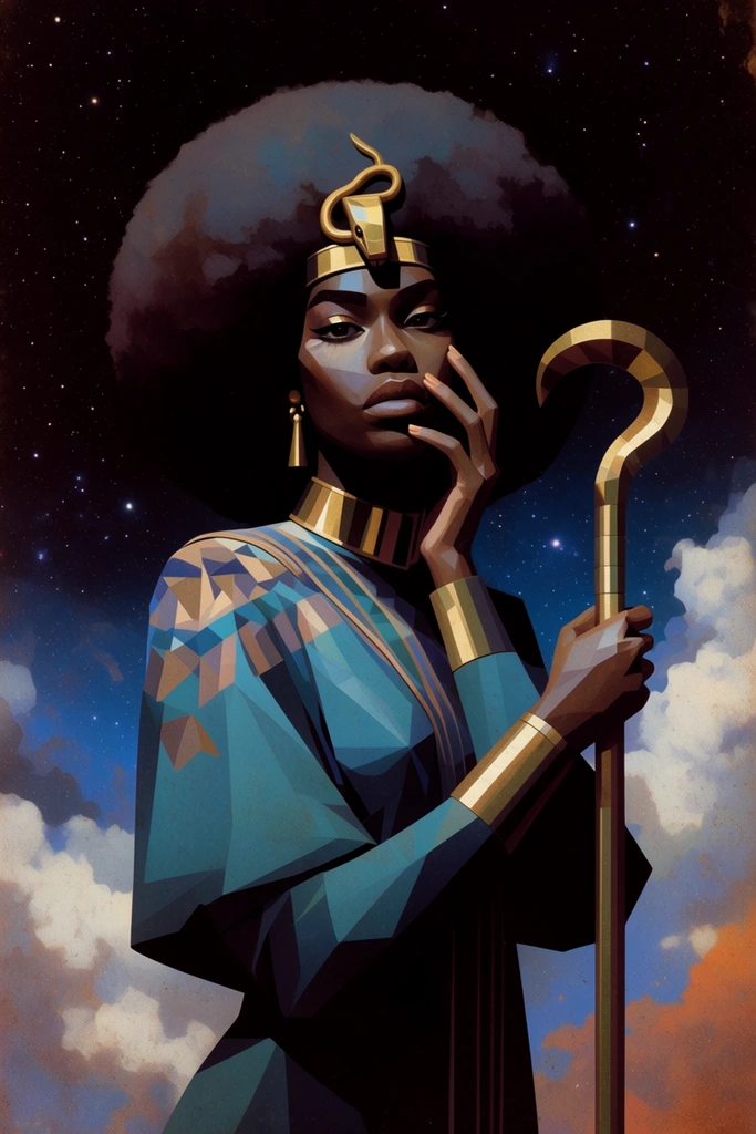 Celestial Alchemical Opulence style AI image example 1