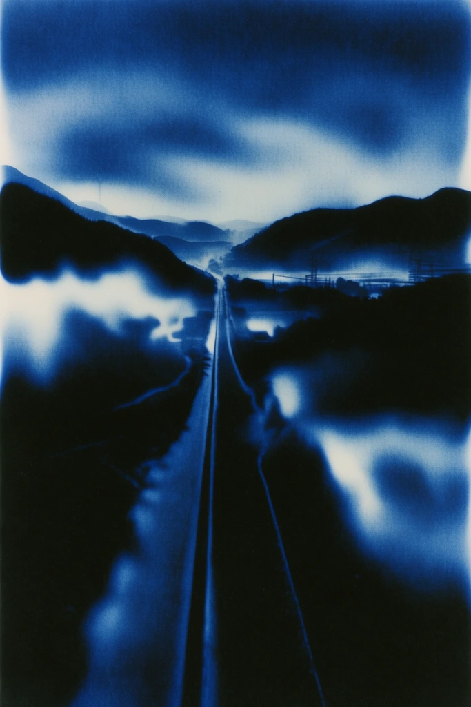 Luminescent Thermal Ether style AI image example 2