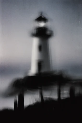 Spectral Noir Motion style reference image — psychological portrait