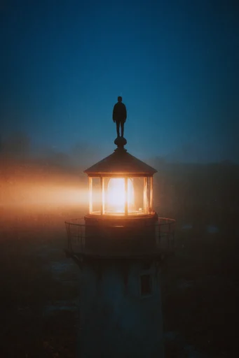 Cinematic Twilight Noir style reference image — soft focus bokeh
