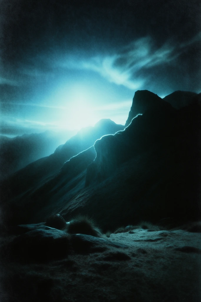 Luminal Noir Grain style AI image example 2
