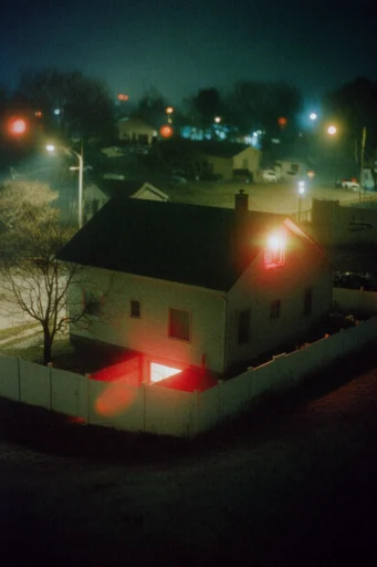 Nocturnal Cinematic Luminescence style AI image example 4