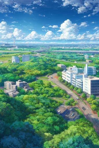Ethereal Anime Vistas style reference image — Studio Ghibli aesthetic