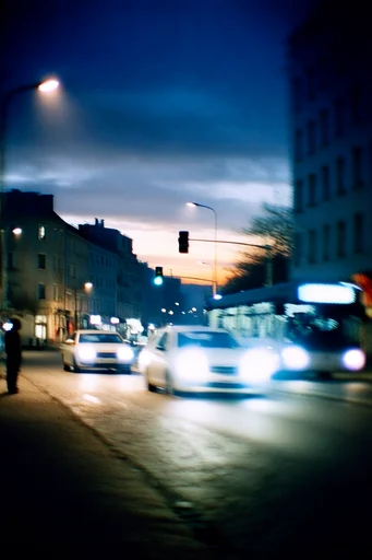 Ethereal Twilight Motion style reference image — motion blur