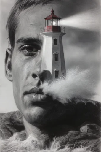 Academic Chiaroscuro Realism style reference image — volumetric shading