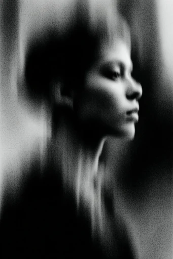 Spectral Analog Noir style reference image — liminal space