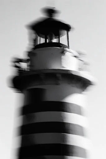 Ethereal Kinetic Monochrome style reference image — shutter drag