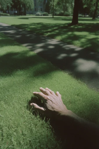 Verdant Atmospheric Minimalism style reference image — stippled and grainy texture