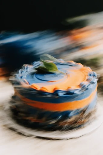 High-Velocity Kinetic Blur style reference image — dynamic composition
