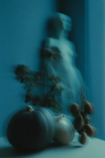 Spectral Cobalt Motion style reference image — motion blur