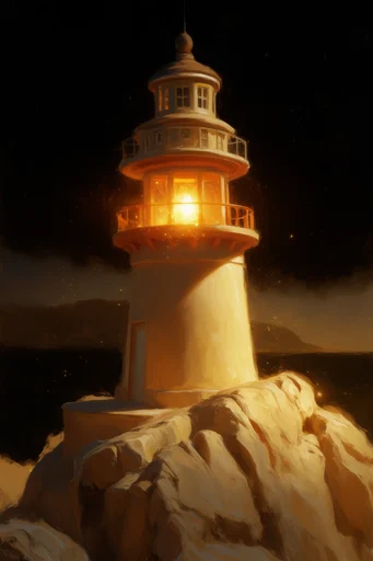 Luminous Impasto Chiaroscuro style reference image — visceral organic forms