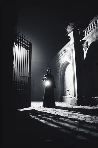 Spectral Gothic Noir moodboard — generate AI images in this style