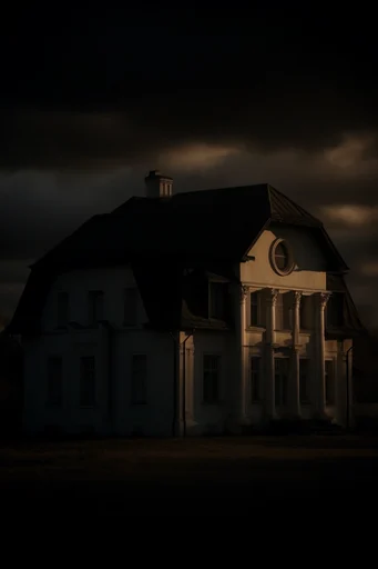 Cinematic Chiaroscuro Noir style AI image example 4