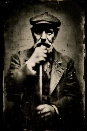 Decayed Spectral Gothic style reference image — ghostly spirit photography