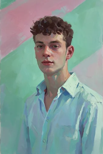 Nostalgic Painterly Minimalism style reference image — minimalist composition