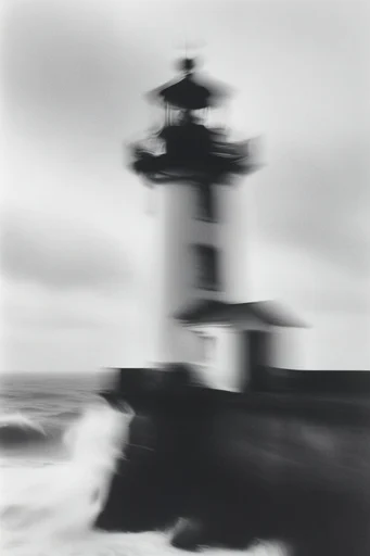 Kinetic Monochrome Noir style reference image — analog noir