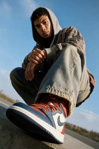 Dynamic Urban Fisheye style reference image — dynamic foreshortening