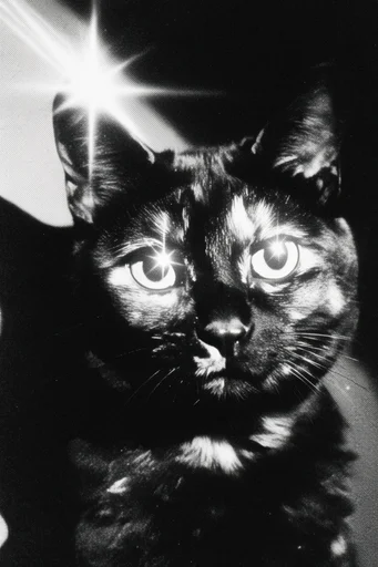 Ethereal Noir Grain style reference image — overexposed highlights