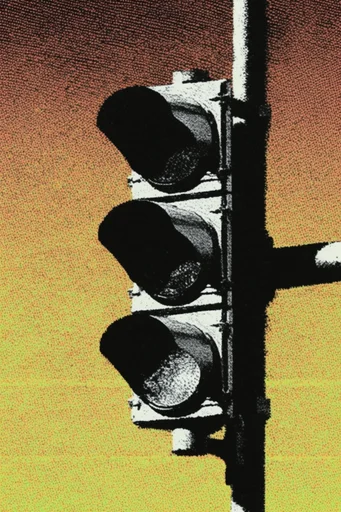 Gritty Graphic Underground style reference image — gritty halftone texture