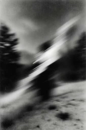 Kinetic Noir Abstraction style AI image example 2