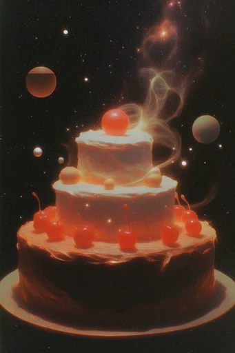 Ethereal Cosmic Surrealism style reference image — dreamy soft focus