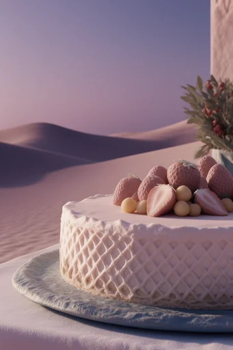Ethereal Pastel Surrealism style reference image — twilight lighting