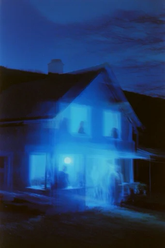 Spectral Neon Noir style AI image example 4