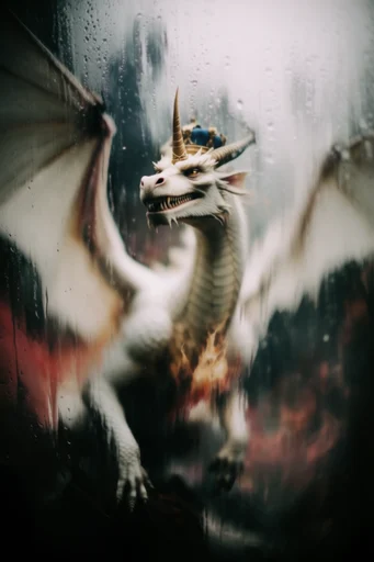 Cinematic Obscured Melancholy style reference image — shallow depth of field