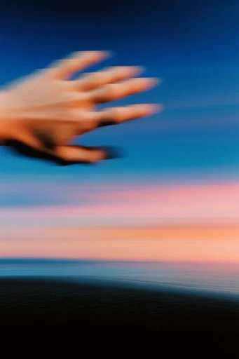 Kinetic Nocturnal Velocity style reference image — motion blur