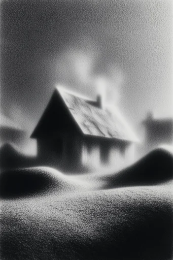 Ethereal Noir Pictorialism style AI image example 4