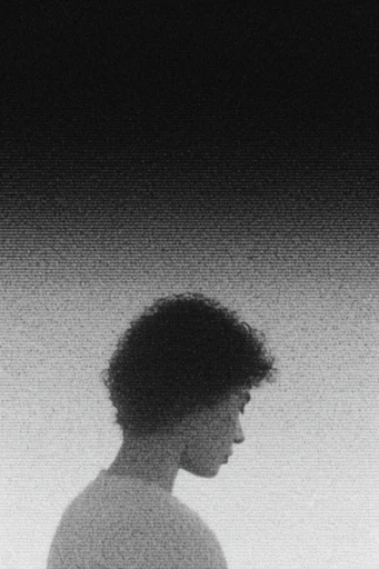 Monochrome Lo-Fi Brutalism moodboard — generate AI images in this style