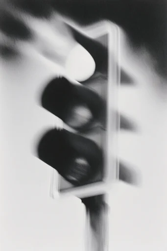 Kinetic Analog Abstraction style reference image — atmospheric abstraction