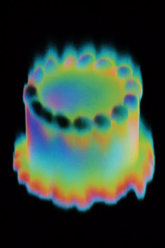 Spectral Glitch Surrealism style reference image — prismatic refraction