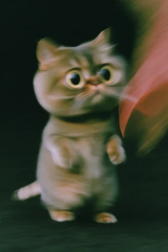 Kinetic Motion Velocity style reference image — painterly streaks