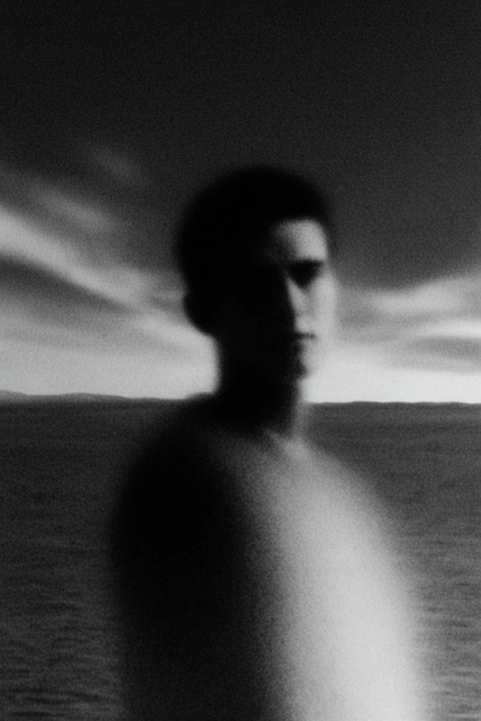 Cinematic Noir Minimalism style AI image example 2