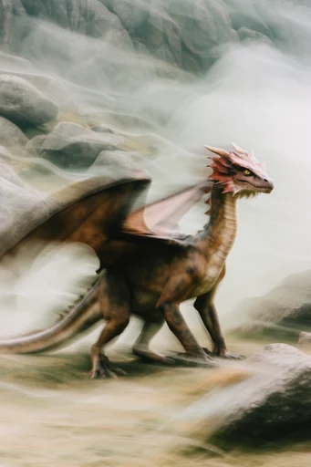 Kinetic Motion Velocity style reference image — shutter drag