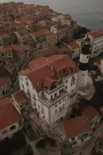 Architectural Voxel Synthesis style reference image — tilt-shift perspective