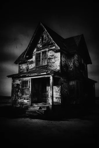 Visceral Monochromatic Noir style reference image — visceral texture