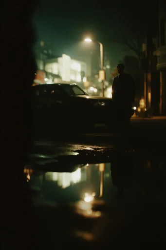 Cinematic Nocturnal Noir style reference image — cinematic noir