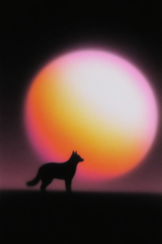 Nostalgic Cosmic Surrealism style AI image example 3