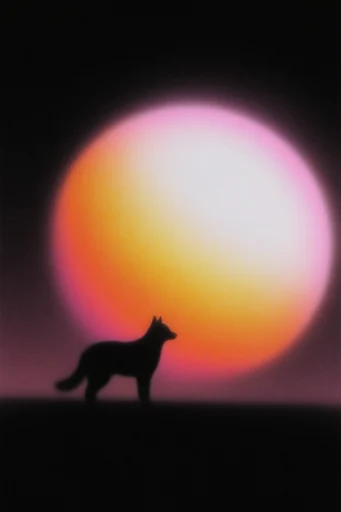 Nostalgic Cosmic Surrealism style AI image example 3