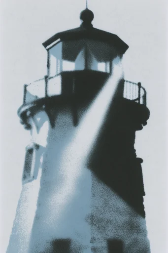 Gritty Analog Noir style reference image — lo-fi punk aesthetic