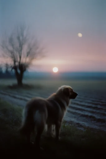 Ethereal Analog Haze style reference image — vintage lo-fi texture