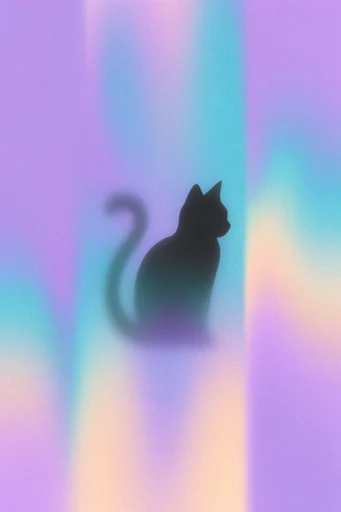 Ethereal Refracted Gradient style reference image — minimalist atmospheric blur