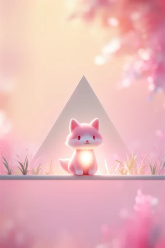 Ethereal Kawaii Whimsy style reference image — pastel color palette