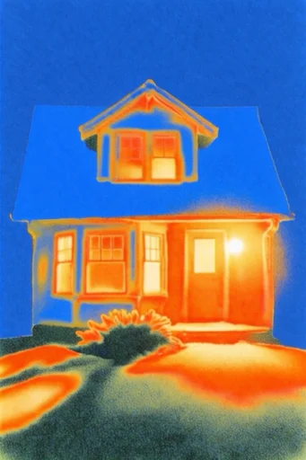 Electric Analog Thermalism style reference image — high contrast graphic silhouette
