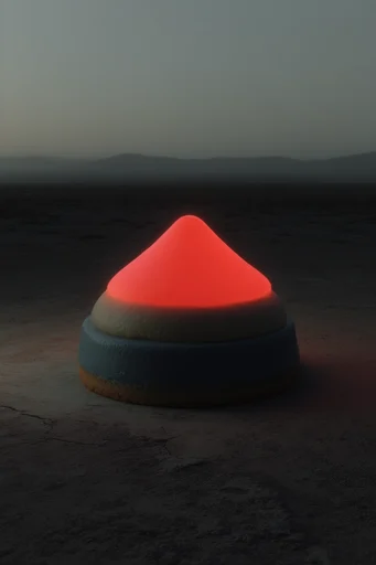 Luminous Surreal Minimalism style reference image — ethereal celestial gradients