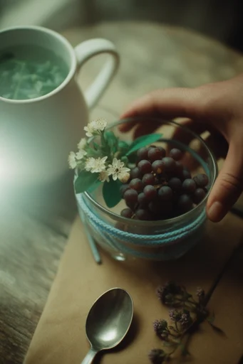 Nostalgic Analog Realism style reference image — shallow depth of field