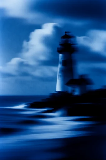 Monochromatic Ethereal Motion style reference image — atmospheric haze