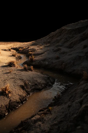 Visceral Chiaroscuro Realism style AI image example 2